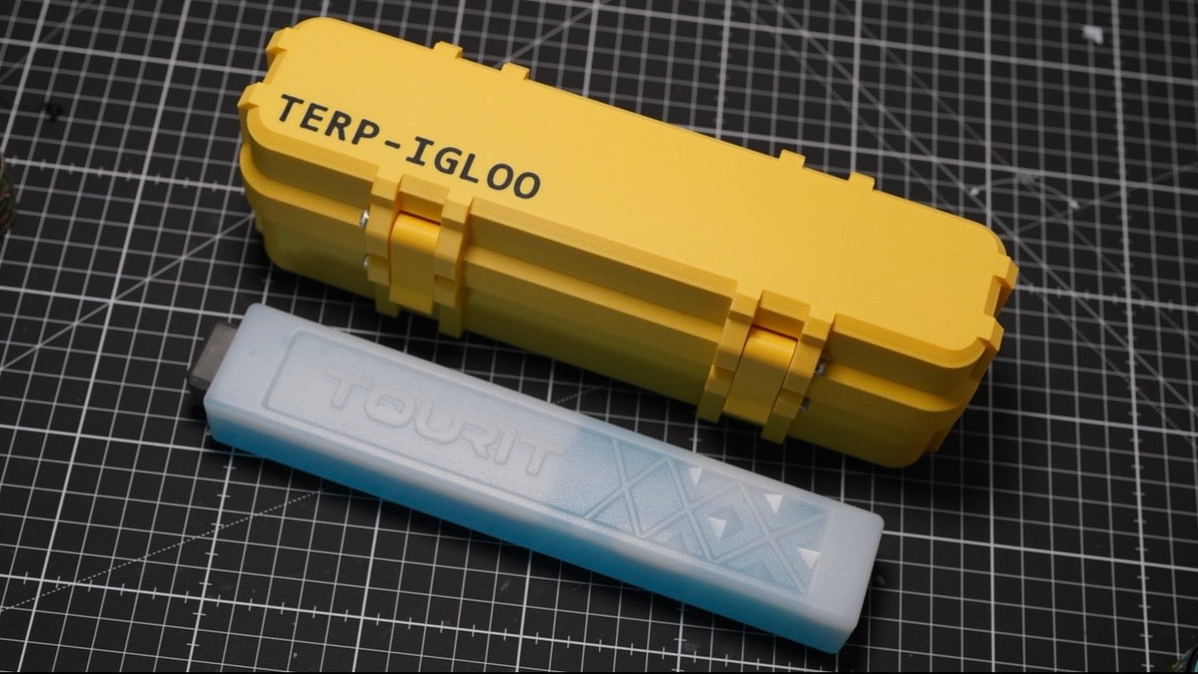 Yellow Terp Igloo 6 Pot Holder