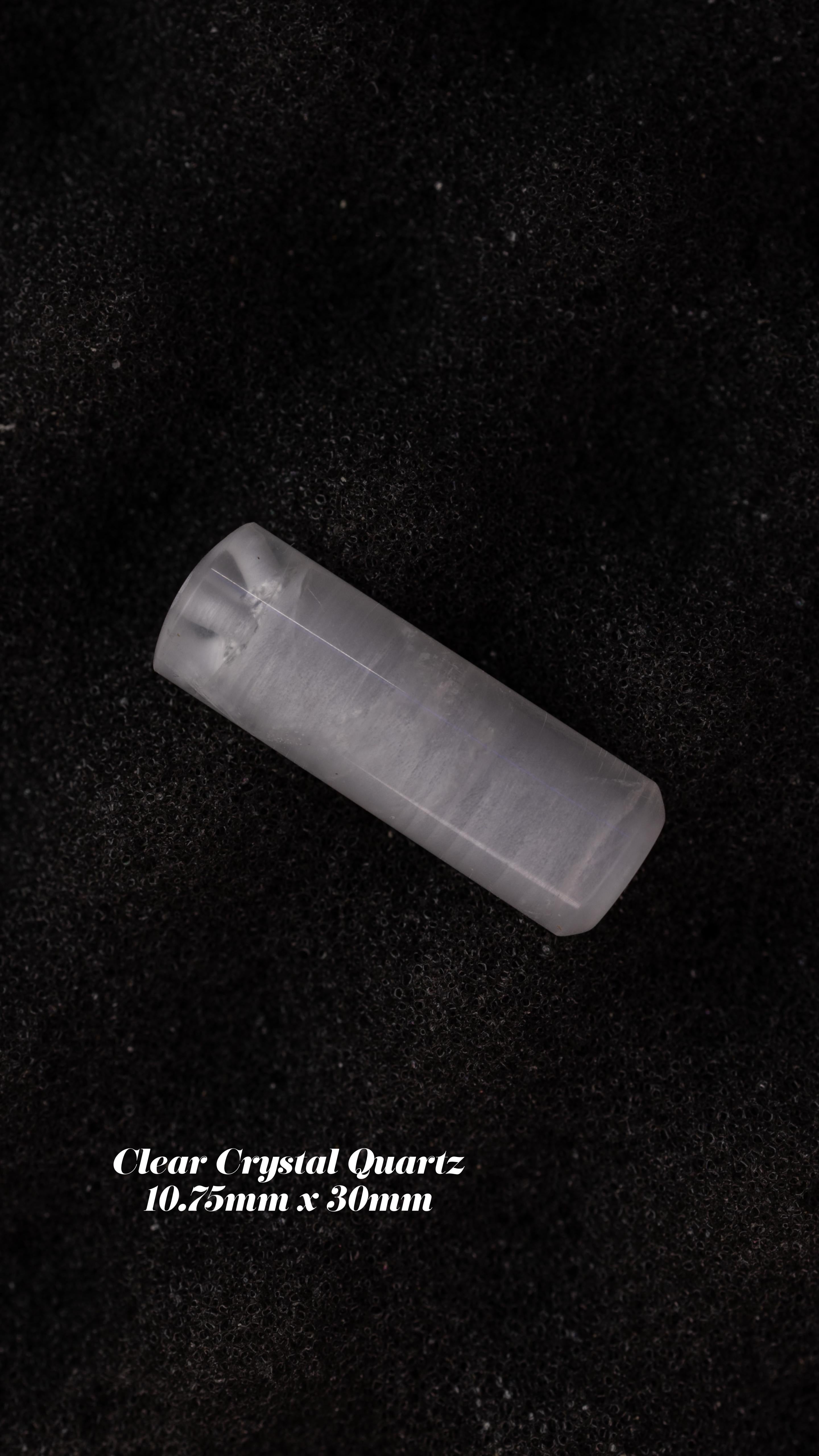 Clear Crystal Quartz 10.75mm
