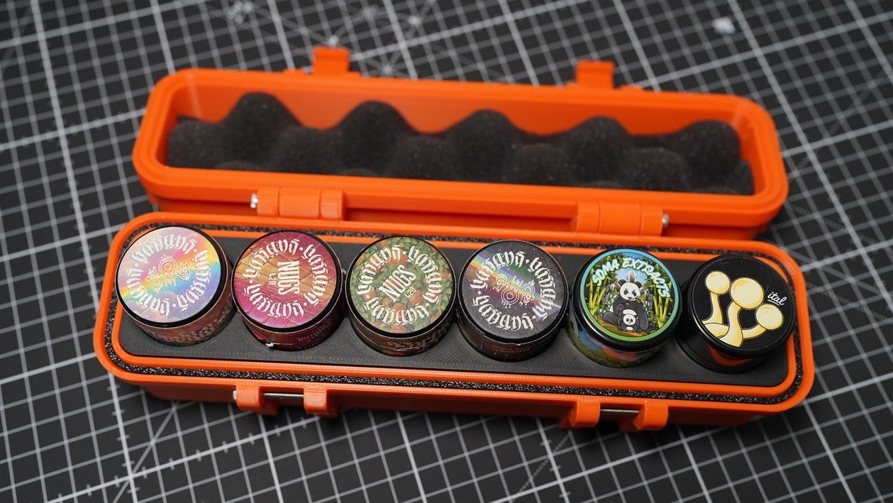 Orange Terp Igloo 6 Pot Holder