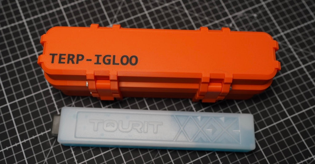 Orange Terp Igloo 6 Pot Holder