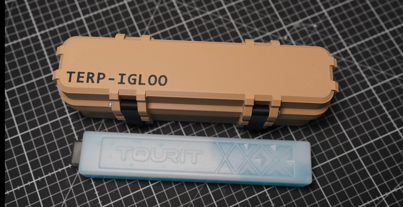 Army Brown Terp Igloo 6 Pot Holder