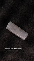 Clear/White Agate 12MM - Tips 4 Terps