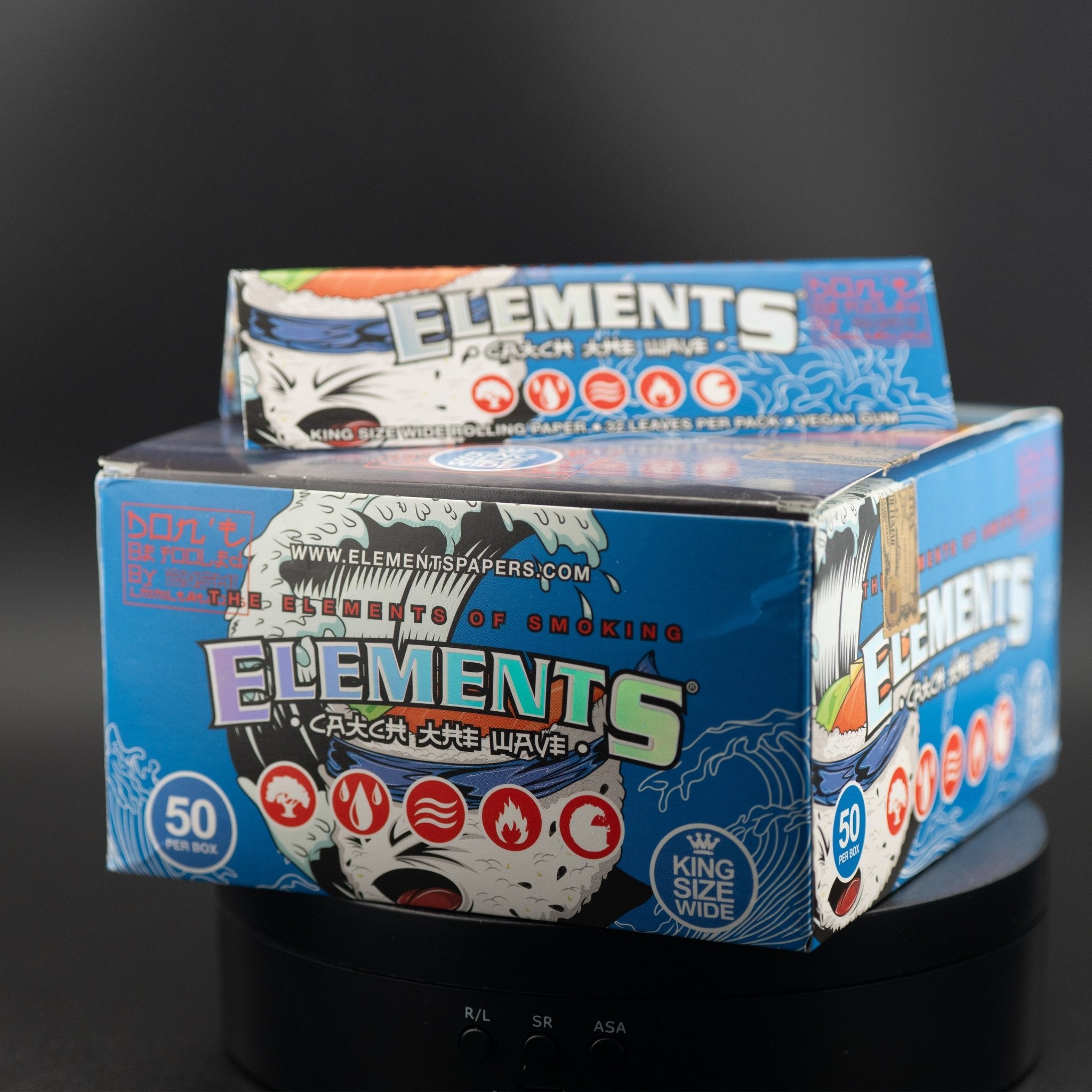 ELEMENTS x ZUSHI KING SIZE WIDE ROLLING PAPERS - Tips 4 Terps